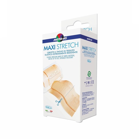 Master Aid Maxi Stretch Αυτοκόλλητο Ρολό Συνεχούς Γάζας Καφέ Χρώμα 50x8cm Master Aid Maxi Stretch Αυτοκόλλητο Ρολό Συνεχούς Γάζας Καφέ Χρώμα 50x8cm