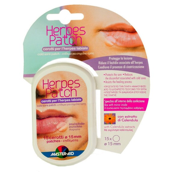 Master Aid Herpes Patch 15 Τεμάχια