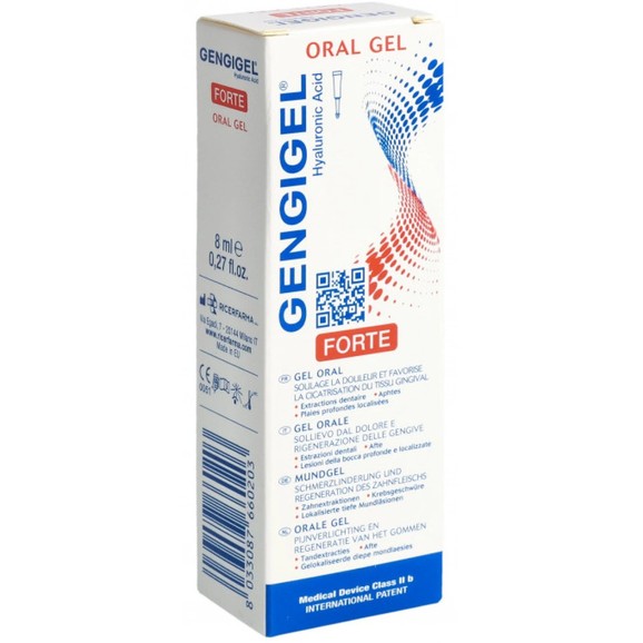 Gengigel Hyaluronic Acid Forte Oral Gel 8ml