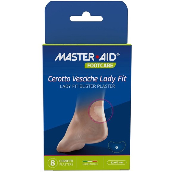Master Aid Footcare Ladyfit Blister Plaster 6 Τεμάχια