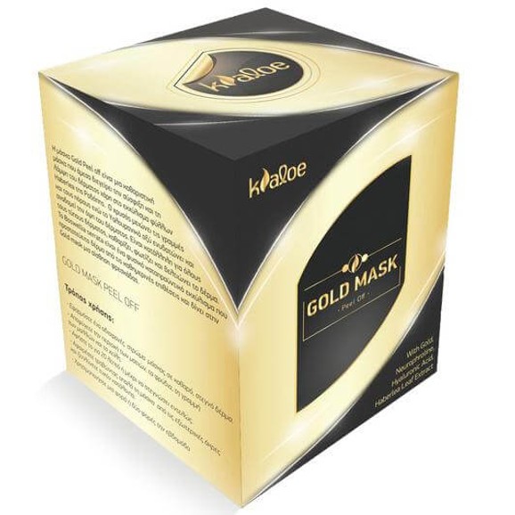 Δώρο Kaloe Gold Mask Peel Off Χρυσή Μάσκα για Σύσφιξη & Λάμψη με Εκχύλισμα Φύλλων Haberlea 50ml