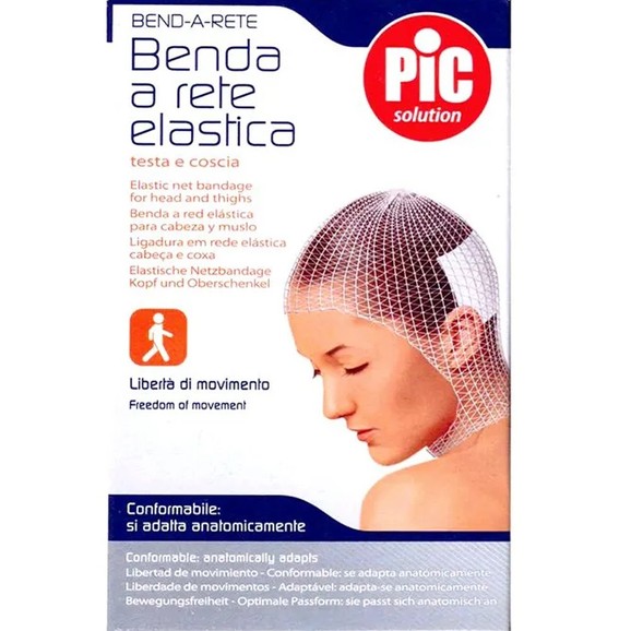 Pic Solution Elastic Net Bandage for Head & Thighs 1 Τεμάχιο