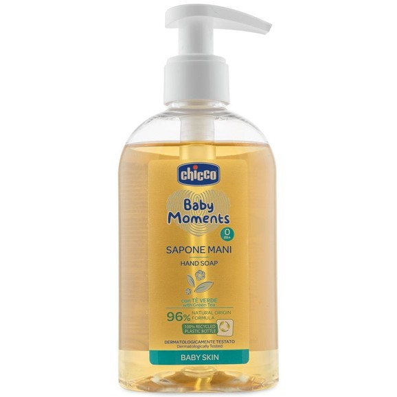 Chicco Baby Moments Hand Soap with Green Tea 0m+, 250ml