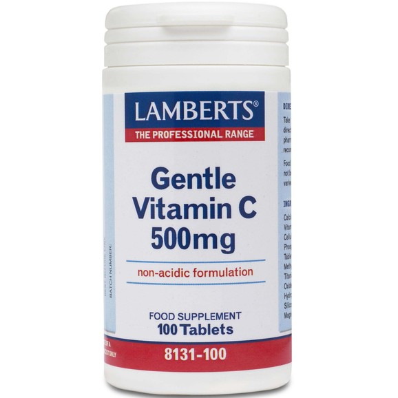 Lamberts Gentle Vitamin C 500mg 100 tabs