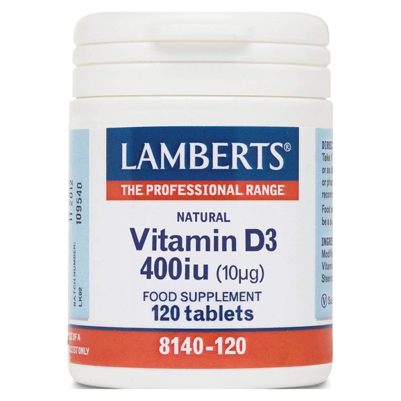 Lamberts Vitamin D3 400iu 120 tabs