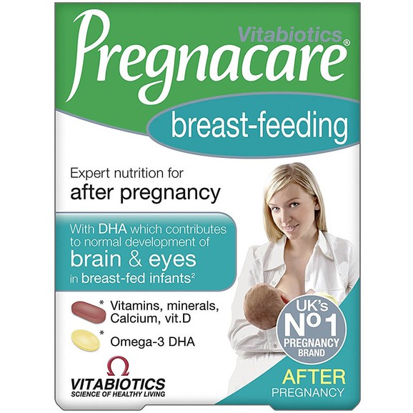 Vitabiotics Pregnacare Breast - Feeding Διπλή Συσκευασία 56tabs & 28caps