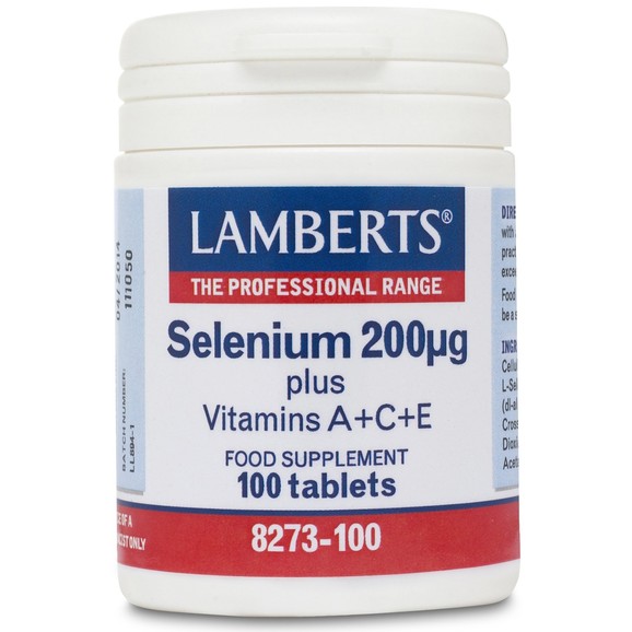 Lamberts Selenium 200μg 100tabs