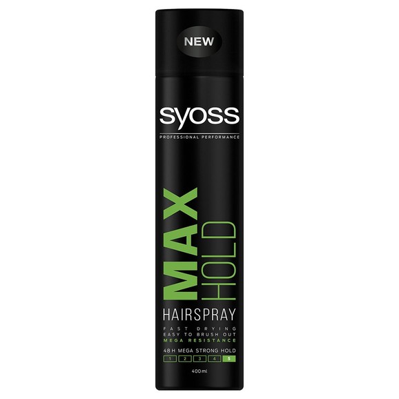 Syoss Hairspray Max Επαγγελματικό Δυνατό Κράτημα στα Μαλλιά & Styling Μεγάλης Διάρκειας 400ml Syoss Hairspray Max Επαγγελματικό Δυνατό Κράτημα στα Μαλλιά & Styling Μεγάλης Διάρκειας 400ml