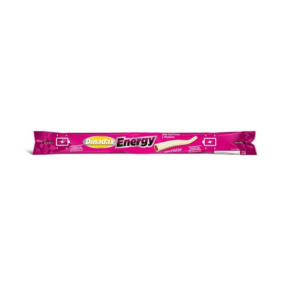Dinadax Energy Stick Συμπλήρωμα Διατροφής για Ενέργεια σε Μορφή Stick με Βασιλικό Πολτό και Γεύση Φράουλα 1 Τεμάχιο