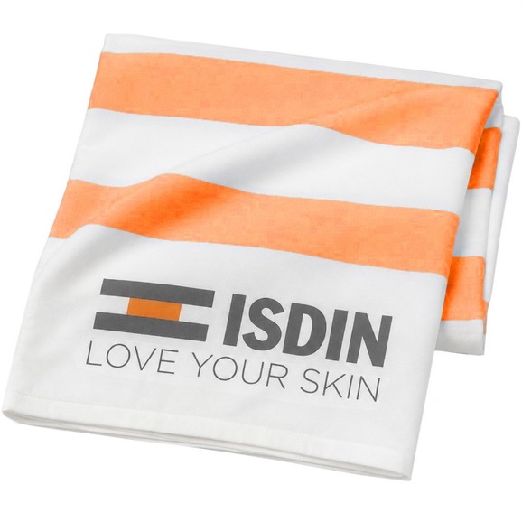 Δώρο Isdin Love Your Skin Orange Beach Towel 1 Τεμάχιο