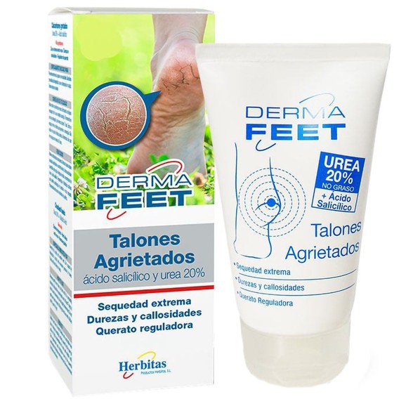 Herbitas Derma Feet Talones Argietados Urea 20% 60ml