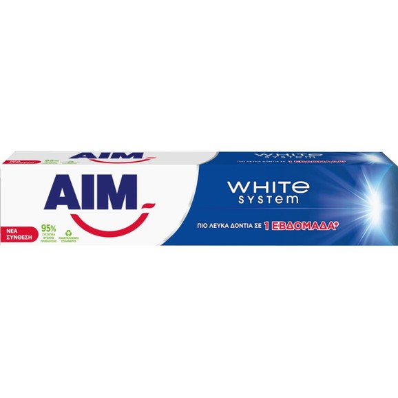 Aim White System Toothpaste 75ml