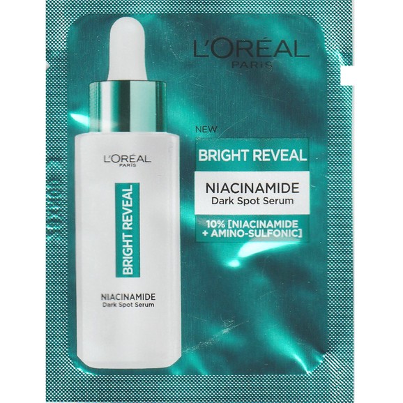 Δείγμα L\'oreal Paris Bright Reveal Niacinamide Dark Spot Serum 1.5ml Δείγμα L\'oreal Paris Bright Reveal Niacinamide Dark Spot Serum 1.5ml