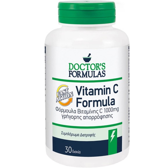 Doctor\'s Formulas Vitamin C 1000mg Formula Fast Action 30tabs