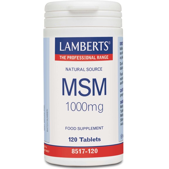 Lamberts MSM 1000mg 120 tabs Lamberts MSM 1000mg 120 tabs