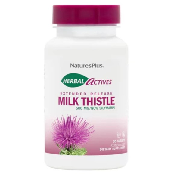 Natures Plus Milk Thistle 500mg Extended Release 30tabs