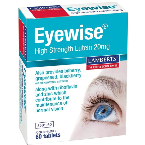Lamberts Eyewise High Strength Lutein 200mg 60 tabs