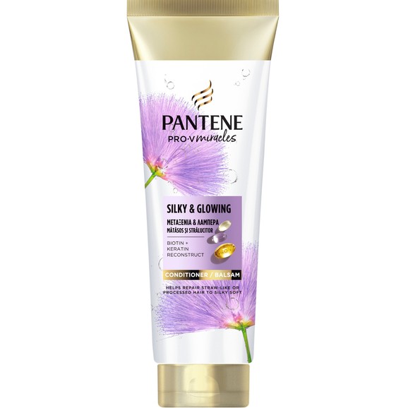 Pantene Pro-V Miracles Silky & Glowing Conditioner 160ml Pantene Pro-V Miracles Silky & Glowing Conditioner 160ml