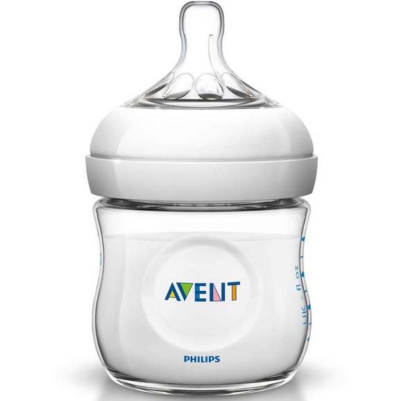 Δώρο Avent Natural Μπιμπερό για Νεογέννητα Πλαστικό Χωρίς BPA 125ml SCF030/07