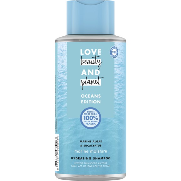 Love Beauty & Planet Oceans Edition Hydrating Shampoo With Marine Algae & Eucalyptus 400ml