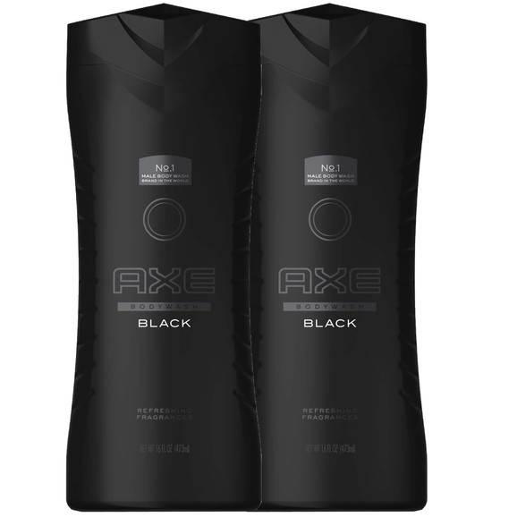 Axe Πακέτο Προσφοράς Black Body Wash XL 2x400ml 1+1 Δώρο