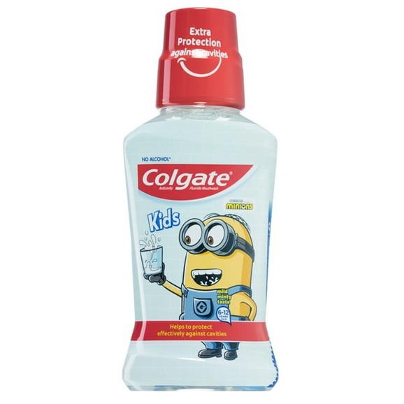 Colgate Mouthwash Kids Minions Soft Mint 6-12 Ετών, 250ml
