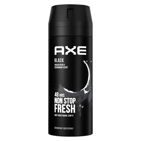 Axe Black Body Spray 48h Fresh 150ml Axe Black Body Spray 48h Fresh 150ml