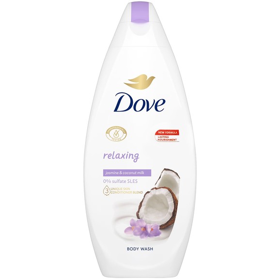 Dove Relaxing Jasmine & Coconut Milk Shower Gel 720ml