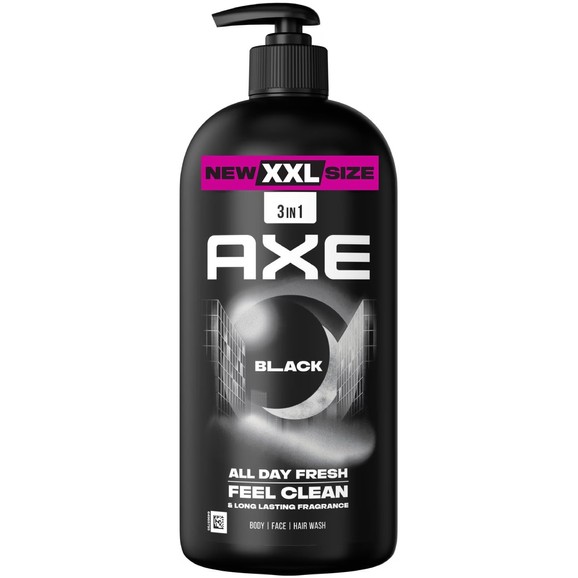 Axe Black XXL All Day Fresh Body Wash 900ml