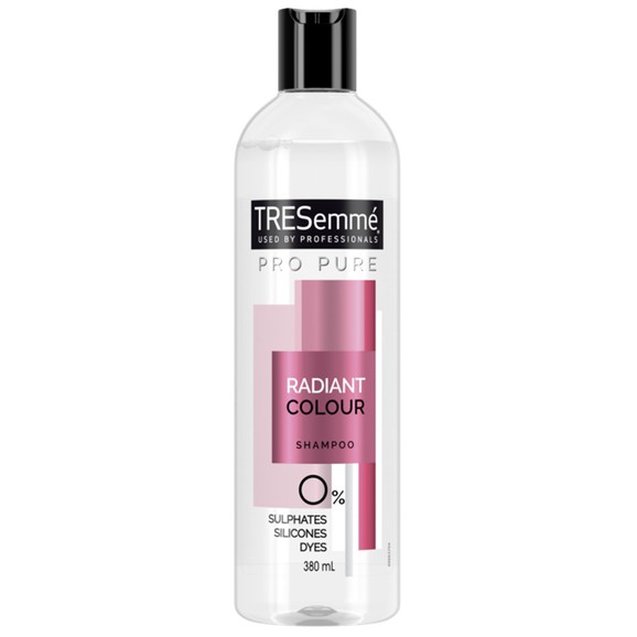 TRESemme Pro Pure Radiant Colour Shampoo 380ml