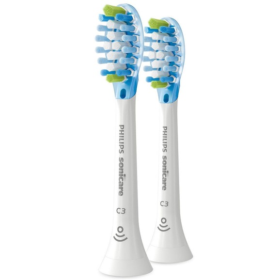 Philips Sonicare C3 Premium Plaque Defence Replacement Head 2 Τεμάχια - Άσπρο