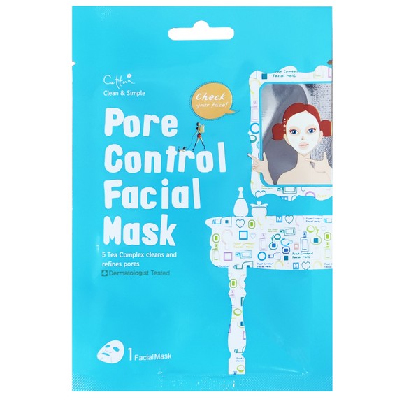 Cettua Pore Control Facial Mask 1 Τεμάχιο