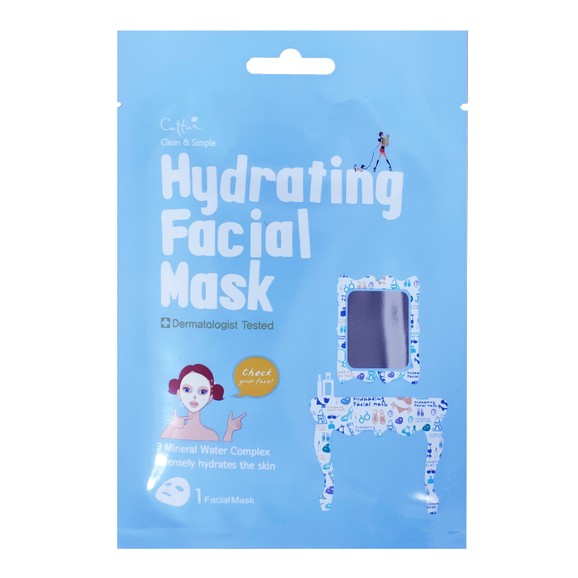 Cettua Hydrating Facial Mask 1 Τεμάχιο