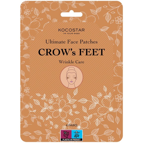 Kocostar Crow\'s Feet Wrinkle Care Ultimate Face Patches 4 Ζευγάρια