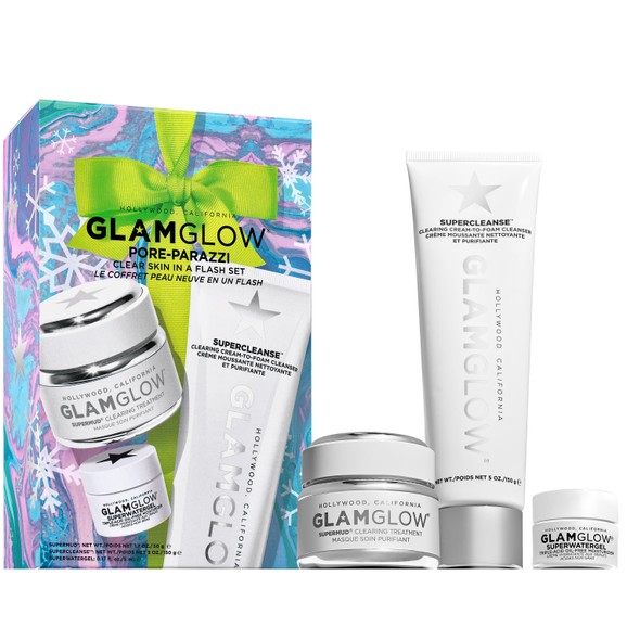 Glamglow Πακέτο Προσφοράς Supermud Cleansing Mask 50gr & Supercleanse Cream Cleanser 150ml & Superwater Moisturizer 5ml Glamglow Πακέτο Προσφοράς Supermud Cleansing Mask 50gr & Supercleanse Cream Cleanser 150ml & Superwater Moisturizer 5ml