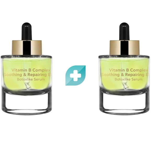 Σετ Inalia Vitamin B Complex Soothing & Repairing Elixir Botoxlike Serum 2x30ml