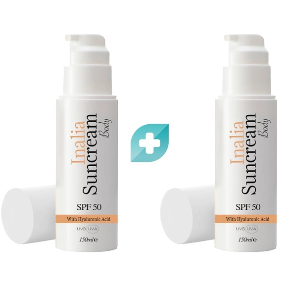 Σετ Inalia Suncream Body Spf50, 2x150ml