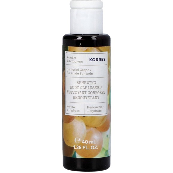 Δώρο Korres Santorini Grape Renewing Body Cleanser 40ml