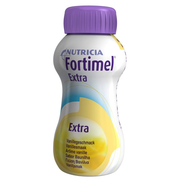 Nutricia Fortimel Extra Vanilla 4x200ml Nutricia Fortimel Extra Vanilla 4x200ml