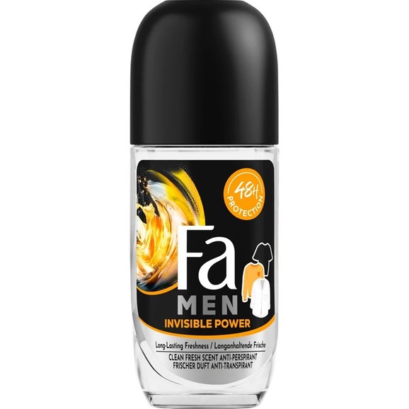 Fa Men Invisible Power 72h Anti-Perspirant Roll-on Dry 50ml
