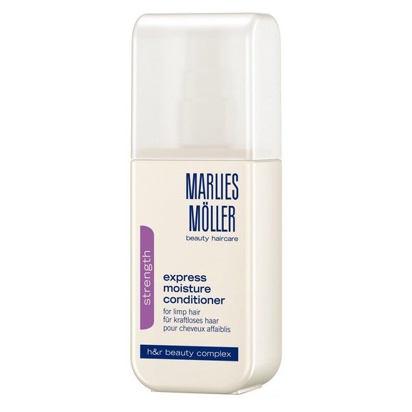 Marlies Moller Strength Express Moisture Conditioner Spray Booster Ενυδάτωσης στα Θαμπά & Άτονα Λεπτά Μαλλιά 125ml