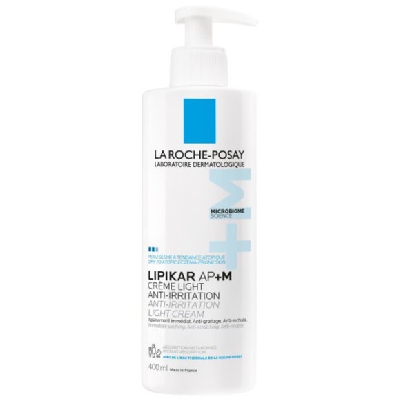 La Roche-Posay Microbiome Lipikar AP+M Anti-Irritation Light Cream 400ml