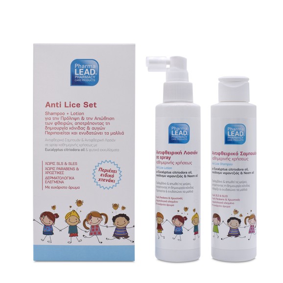Pharmalead Anti Lice Set Shampoo 125ml & Lotion 125ml