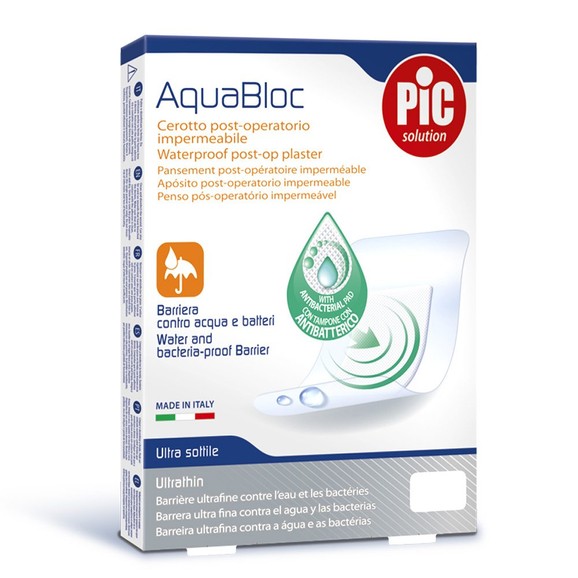 Pic Solution Aquabloc Waterproof Post-op Plaster 5 Τεμάχια