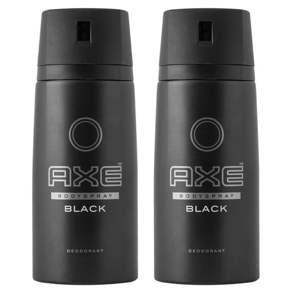Axe Πακέτο Προσφοράς Black Body Spray 2x150ml 1+1 Δώρο