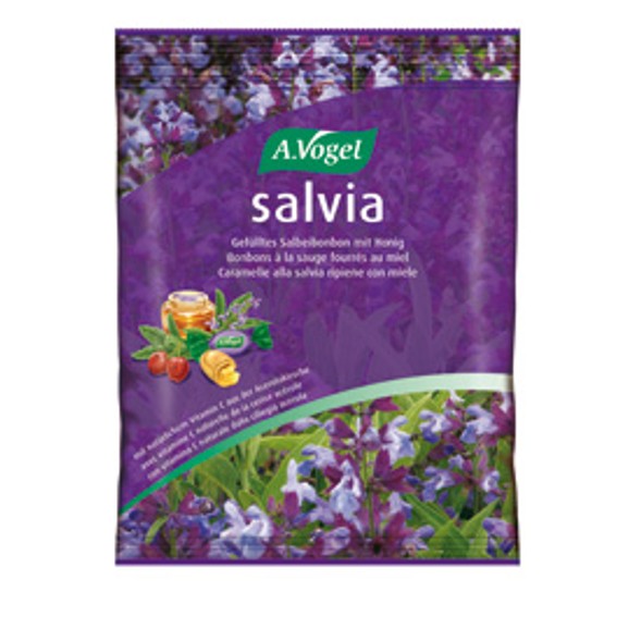 A.Vogel Salvia bonbons Ανακουφίζει Ερεθισμένο Λαιμό Και Φάρυγγα 75gr