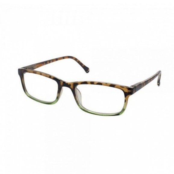 Eyelead Unisex Γυαλιά Διαβάσματος Ταρταρούγα - Πράσινο με Κοκκάλινο Σκελετό E165