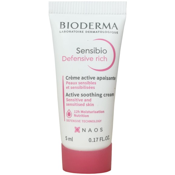 Δείγμα Bioderma Sensibio Defensive Rich Active Soothing Cream 5ml
