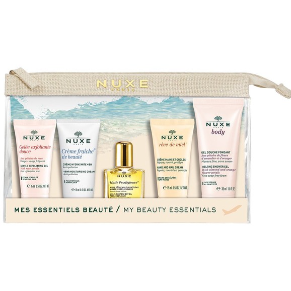 Δώρο Nuxe Travel Kit Gelee Exfoliante Douce 15ml,Creme Fraiche 15ml,Huile Prodigieuse 10ml,Reve De Miel Hand 15ml,Body Gel 30ml Δώρο Nuxe Travel Kit Gelee Exfoliante Douce 15ml,Creme Fraiche 15ml,Huile Prodigieuse 10ml,Reve De Miel Hand 15ml,Body Gel 30ml