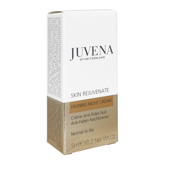 Δώρο Juvena Skin Rejuvenate Delining Night Cream Normal to Dry Αντιγηραντική Κρέμα Νύχτας Ολικής Δράσης με Μεταξένια Υφή 5ml
